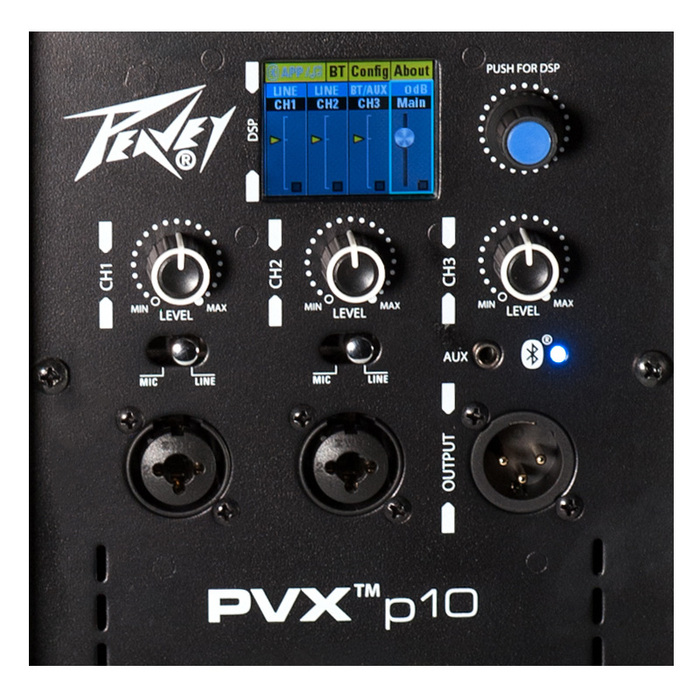 Peavey PVXP10-BLUETOOTH PVXp10 Bluetooth 10-inch Powered Loudspeaker