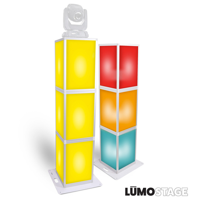 ProX XSA-PILLAR6FT Lumo Stage Acrylic Pillar 6' Columns