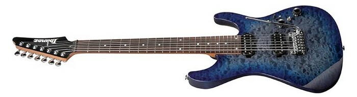 Ibanez AZ427P2QM Premium Series AZ427P2QM Electric Guitar, Twilight Blue Burst