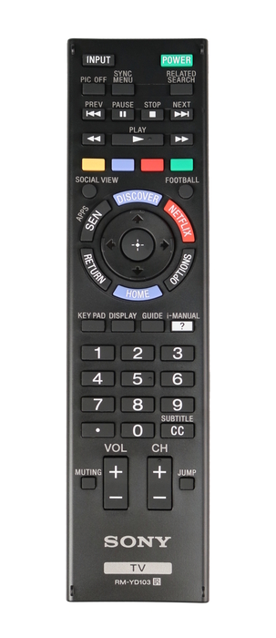 Sony 149276721 [Restock Item] Remote Control For KDL48W600B