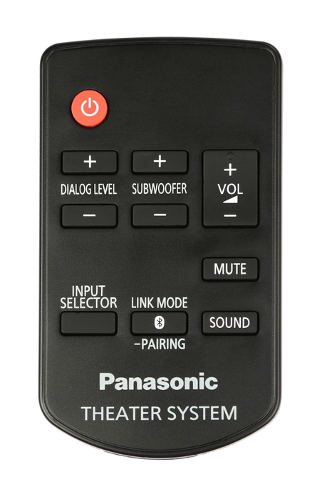 Panasonic N2QAYC000083 [Restock Item] Remote For Soundbar SCHTB