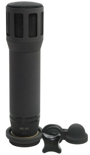 Microtech Gefell MD 300 MH 80 Dynamic Microphone With Microphone Holder MH 80