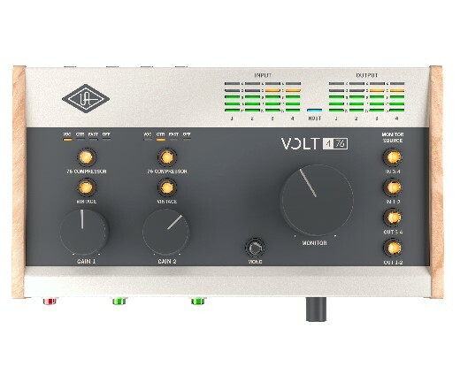 Universal Audio VOLT-476 [Restock Item] USB 2.0 Audio Interface, 4-in/4-out