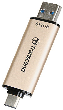 Transcend 256GB JetFlash 930C USB 3.2 Gen 1 Flash Drive, 256 GB