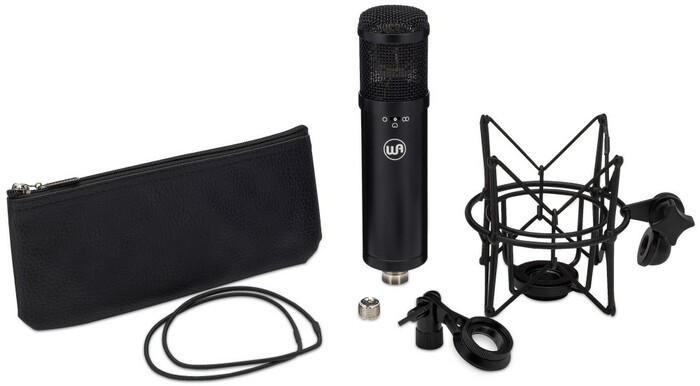 Warm Audio WA-47jr Black FET Condenser Microphone, Black