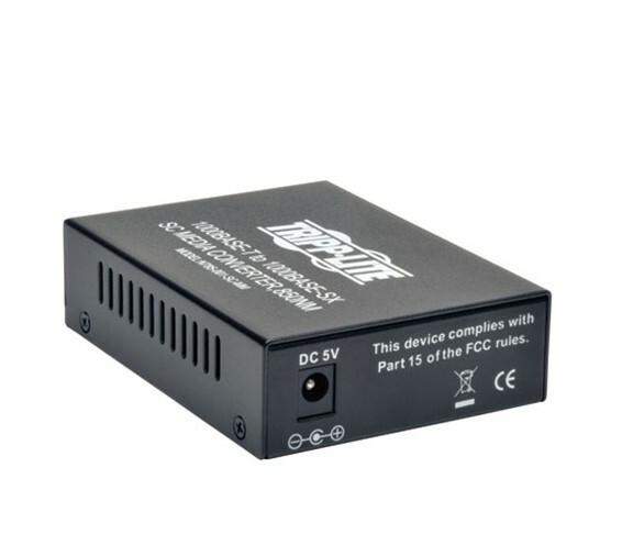 Tripp Lite N785-001-SC-MM Gigabit Multimode Fiber To Ethernet Media Converter