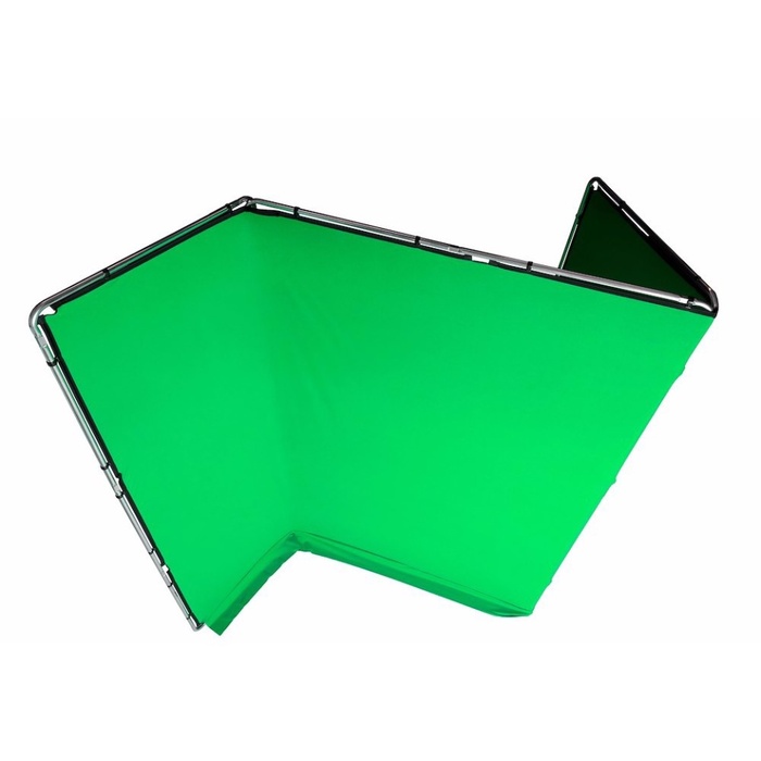 Manfrotto MLBG4301KG Green Chroma Key FX Portable Background Kit (13.1 X 9.5')