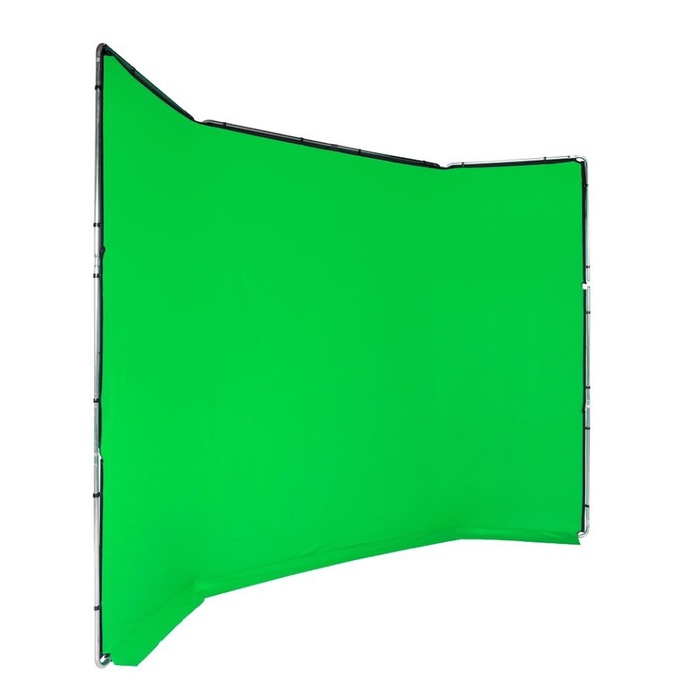 Manfrotto MLBG4301KG Green Chroma Key FX Portable Background Kit (13.1 X 9.5')