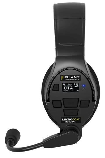 Pliant Technologies PMC-HS900XRS MicroCom 900XR Single-Ear Wireless Headset