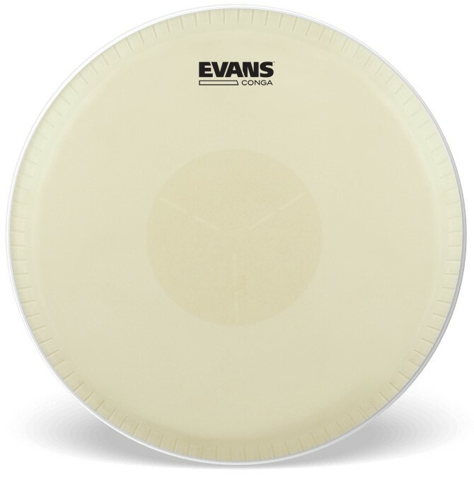 Evans EC1175E 11.75 Inch, Tri-Center Extended Collar Conga Drum Head