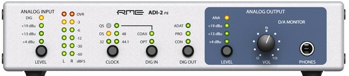 RME ADI-2-FS 2-Channel Hi-Performance AD/DA-Converter, 24-Bit/192kHz