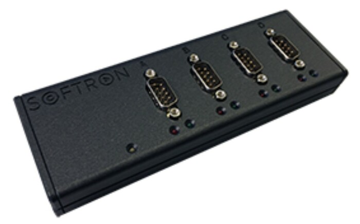 Softron SerialCommander USB Port For Communicating With Up To 4x RS-422 Devices