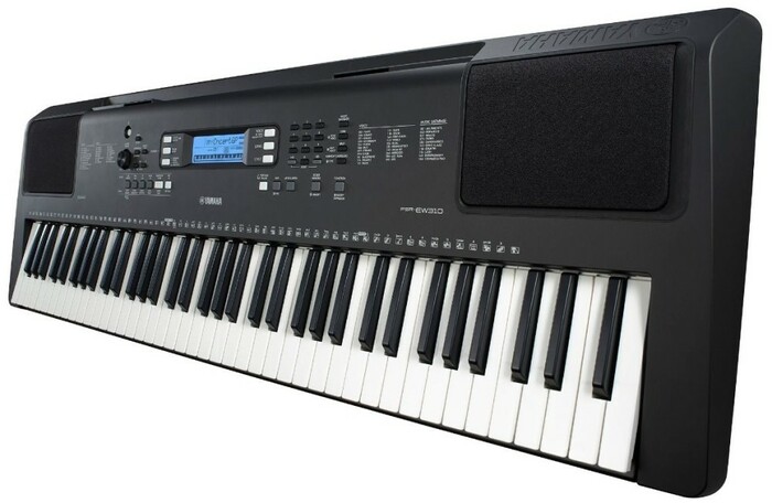 Yamaha PSR-EW310 AD 76-Key Portable Keyboard With PA130 Power Adapter