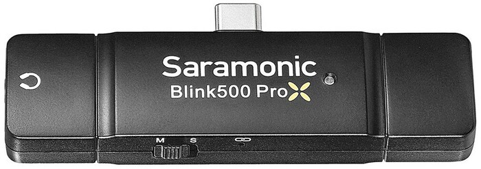 Saramonic Blink 500 ProX RXUC 2.4GHz Device-Mountable USB-C Dual-Receiver For Mobile And Blink 500 ProX