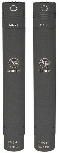 Schoeps Stero Set MK 21 Colette Series Wide-Cardioid Stereo Microphone Set