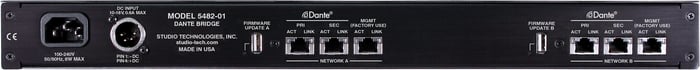 Studio Technologies Model 5482-02 64-Channel Dante Bridge