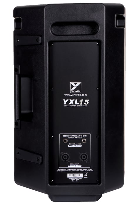 Yorkville YXL15 15"/1" 600W Passive Loudspeaker Cabinet