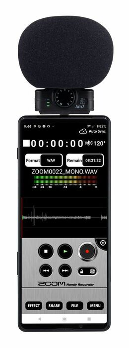 Zoom Am7 Stereo Microphone For Android