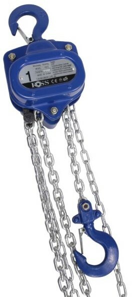 Groove Tubes GS0001 Chain Hoist 30 Hoist With Max Load Capacity 1000kg/2204lb, Chain Length 30'