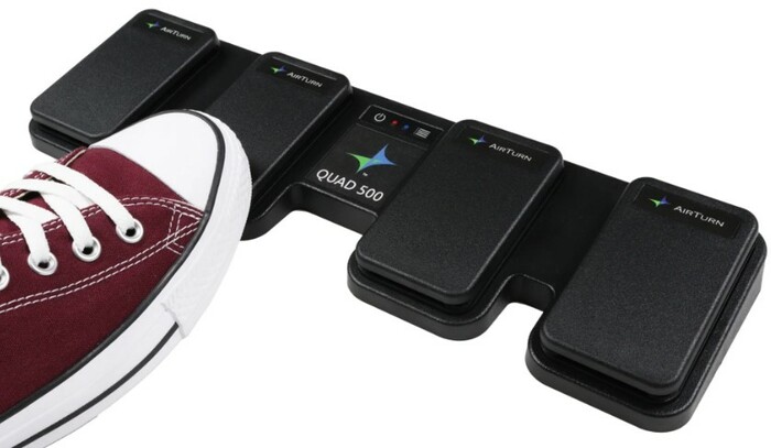 Airturn QUAD 500 Bluetooth 4-Pedal Controller