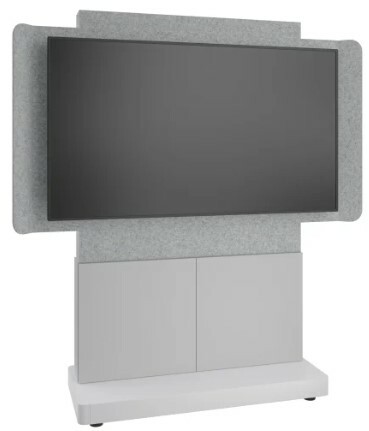 Middle Atlantic Forum Collaboration Suite Display Stand and Shroud Supported Display Size: 65" - 75"