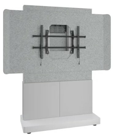 Middle Atlantic Forum Collaboration Suite Display Stand and Shroud Supported Display Size: 65" - 75"