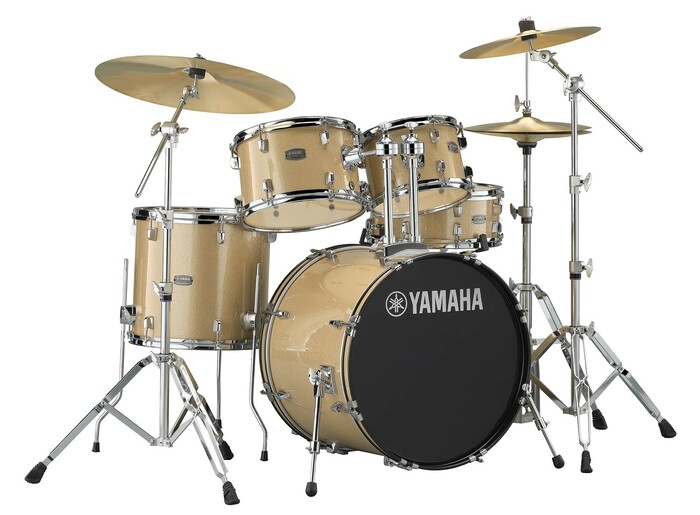 Yamaha RDP0F5 10" And 12" Toms, 14" Floor Tom, 20" Bass Drum, And 5.5" X 14" Snare Drum