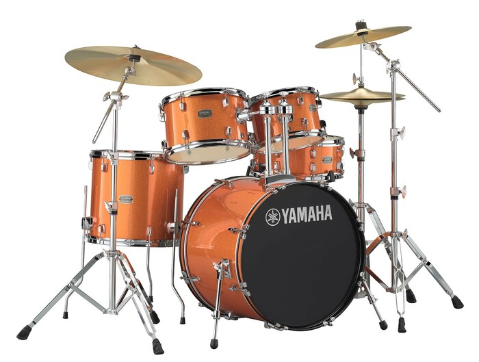 Yamaha RDP2F5 10" And 12" Toms, 16" Floor Tom, 22" Bass Drum, And 5.5" X 14" Snare Drum