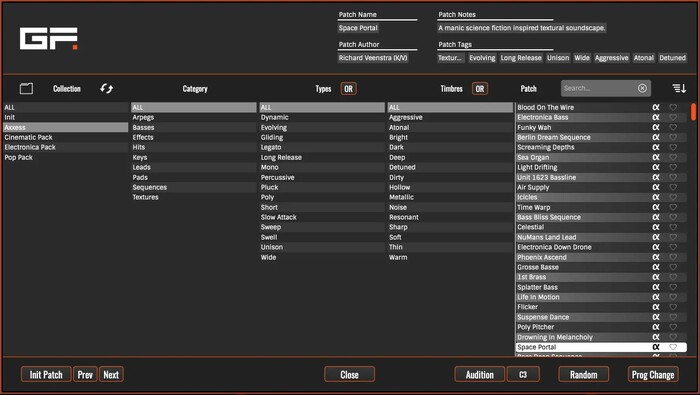 GForce Software AXXESS Poly Synth Plug-In [Virtual]