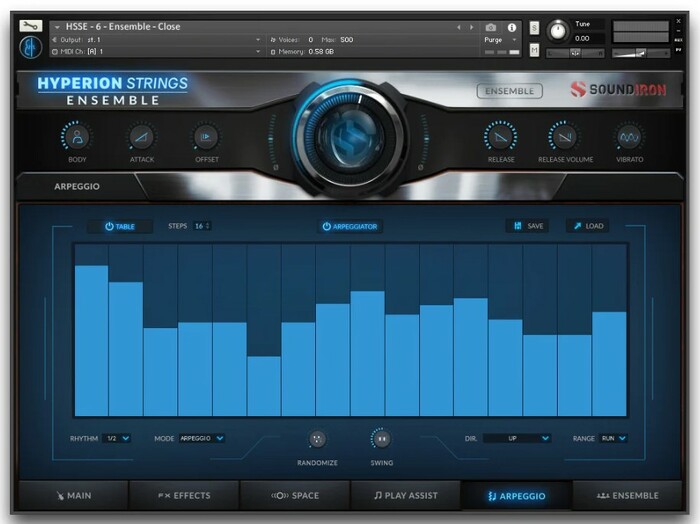 Soundiron Hyperion Strings Ensemble Chamber String Ensemble Sound Library For Kontakt [Virtual]