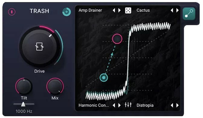 iZotope Trash Distortion Plug-In With 600 Distortion Types [Virtual]