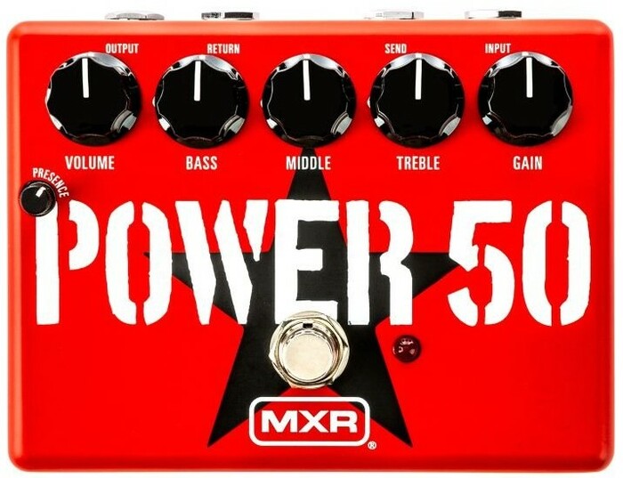 MXR Tom Morello Power 50 Overdrive Pedal