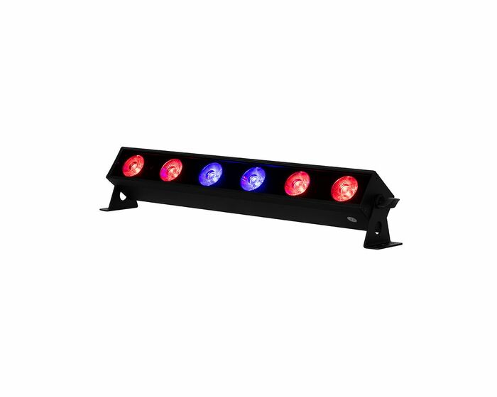 ADJ UBL6H 6x20Wl RGBAL+UV LED Bar With Wired Digital Communication Network