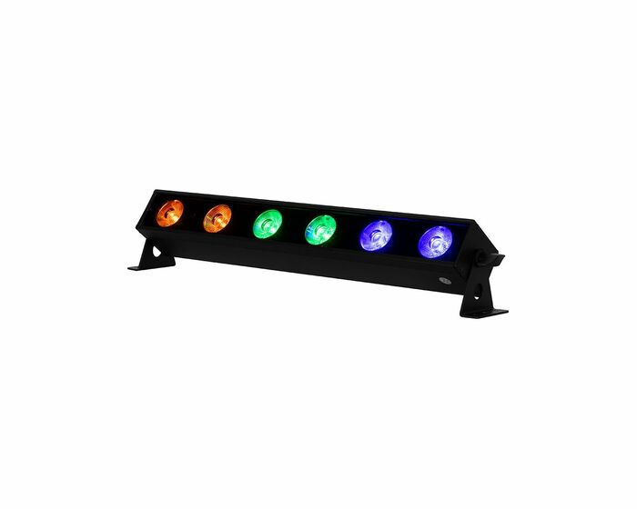 ADJ UBL6H 6x20Wl RGBAL+UV LED Bar With Wired Digital Communication Network