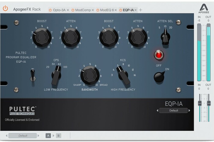 Apogee Electronics FX Bundle Bundle Of 5 Apogee FX Plugins Plus Rack [Virtual]