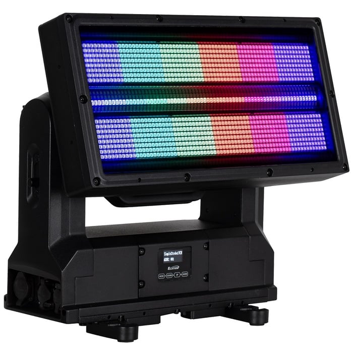 Elation Pulse Panel FX Tilt + 360 Pan RGB & CW Strobe Panel, IP65