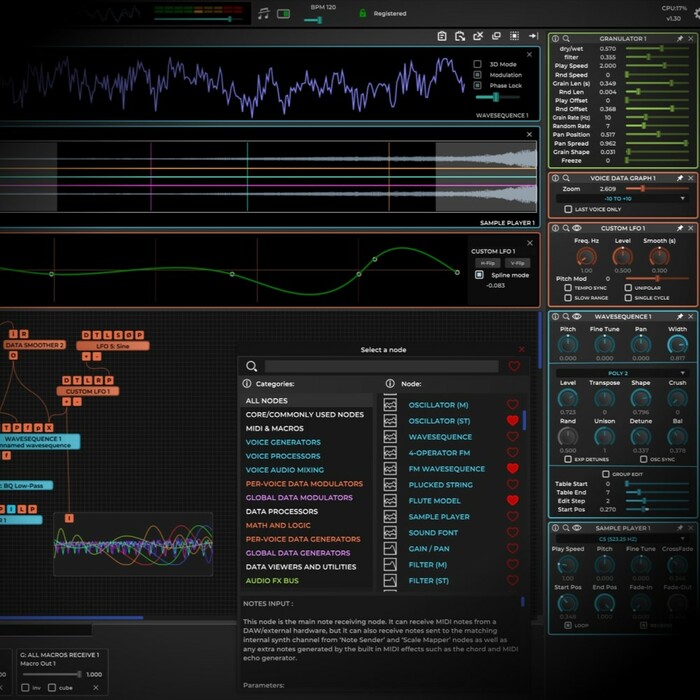 Tracktion Wavesequencer Hyperion Modular Multi-layer Synthesizer [Virtual]