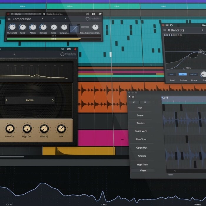 Tracktion Tracktion Everything Bundle Waveform Pro 12 With Full Production Plugin Bundle [Virtual]