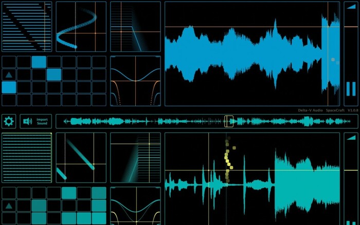 Tracktion Delta-V Audio Spacecraft Micro-sample Granular Synthesizer [Virtual]