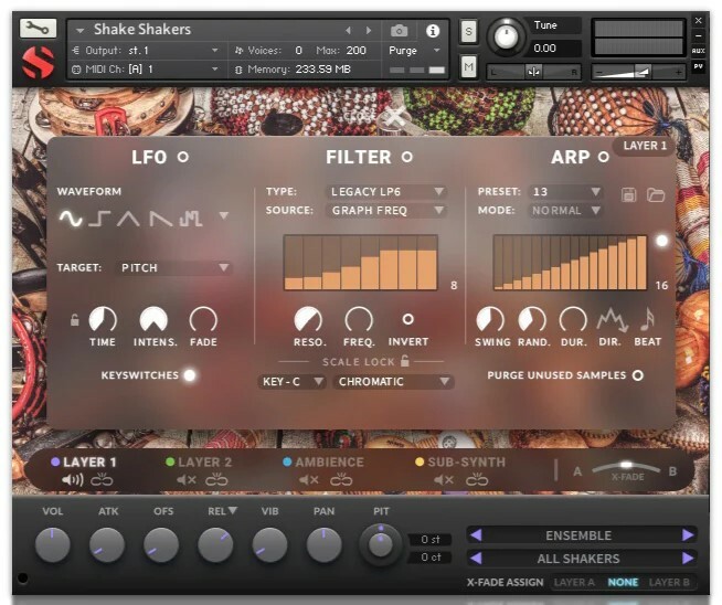 Soundiron Shake Shaker And Rattle Percussion Library For Kontakt [Virtual]