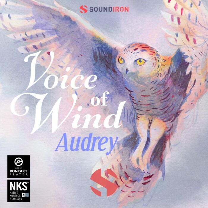 Soundiron Voice of Wind: Audrey Smooth And Airy Female Solo Vocals [Virtual]