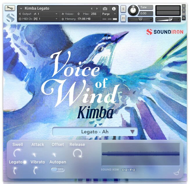 Soundiron Voice of Wind: Kimba Healing Dynamic Female Solo Vocals [Virtual]