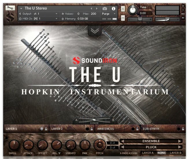 Soundiron Hopkin Instrumentarium: The U Experimental Percussion For Kontakt Player [Virtual]