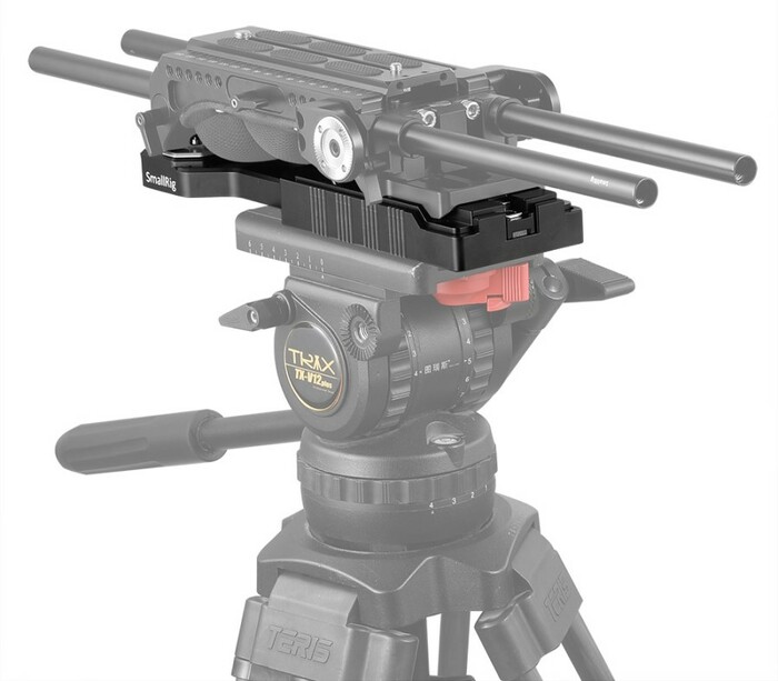 SmallRig VCT-14 Quick Release Tripod Plate 2169 Standard VCT-14 Style Wedge Plate With Lever Release