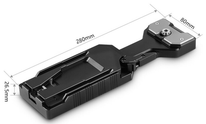 SmallRig VCT-14 Quick Release Tripod Plate 2169 Standard VCT-14 Style Wedge Plate With Lever Release