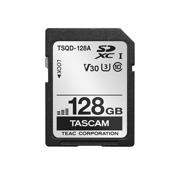 Tascam TSQD-128A 128GB High Performance SD Card