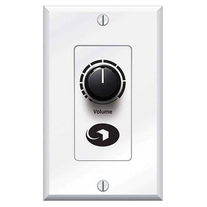 Symetrix RC-3-WHITE Remote Volume Control, Single Gang Decora Wall Plate, White