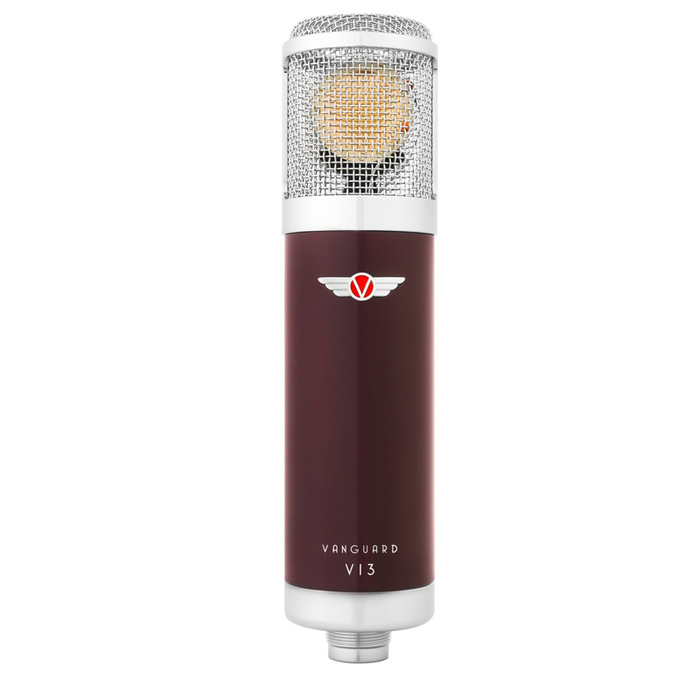 Vanguard Audio Labs V13 gen2 9-Pattern Tube Condenser Microphone With VLSM Shockmount