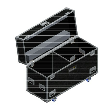 Martin Pro MAR-91515055 Flightcase For 2x MAC Ultra Performance/Wash Without SIP Inserts