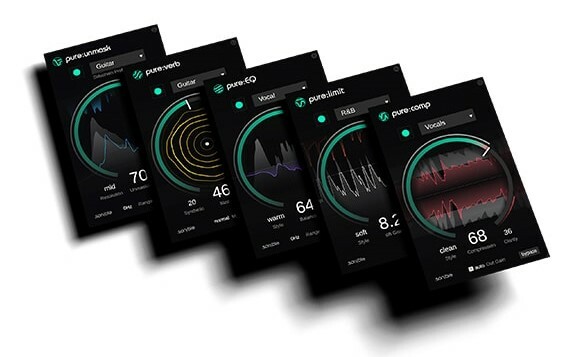 Sonible pure:bundle UPGRADE Intelligent Audio Plug-Ins For Creators, Upgrade [Virtual]